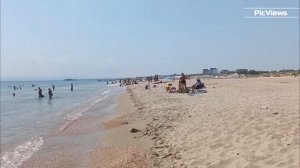 АНАПА пляж ВИТЯЗЕВО сегодня 20 августа 2025. Море и погода в Анапе сейчас. Есть ли мазут на пляжах?