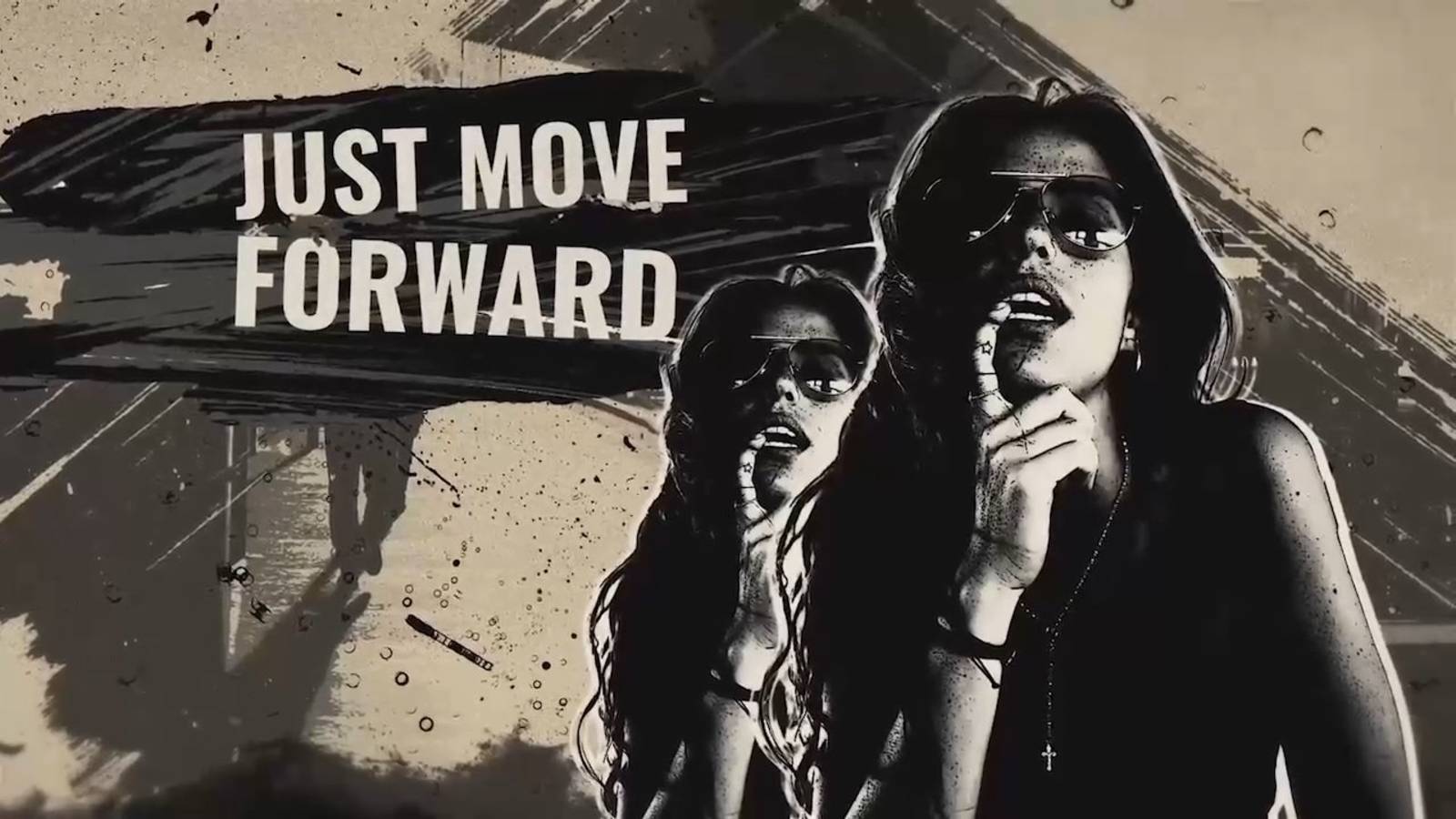 Три в одном. Заставка с актерами в стиле Freeze Frame на заказ. Пример