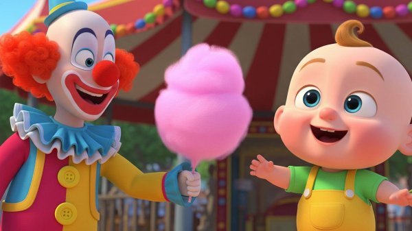 Малыш в парке развлечений | Детская песня и мультяшный клип