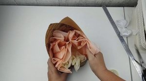 Собираем букет из пряников и зефирных цветов