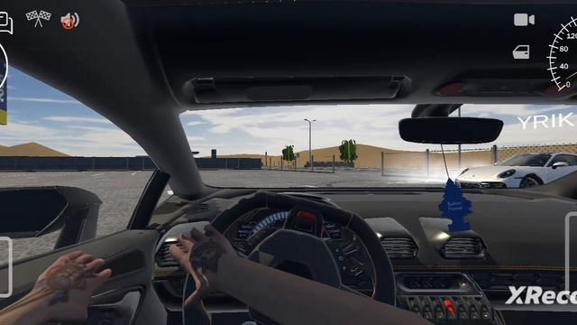 ГОНКИ НА LAMBORGHINI AVENTADOR!