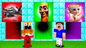 😱 Я ВЫБРАЛ ОШИБОЧНЫЙ ТОННЕЛЬ! ТУНГ ТУНГ ПОДСТАВИЛ НАС В МАЙНКРАФТ!