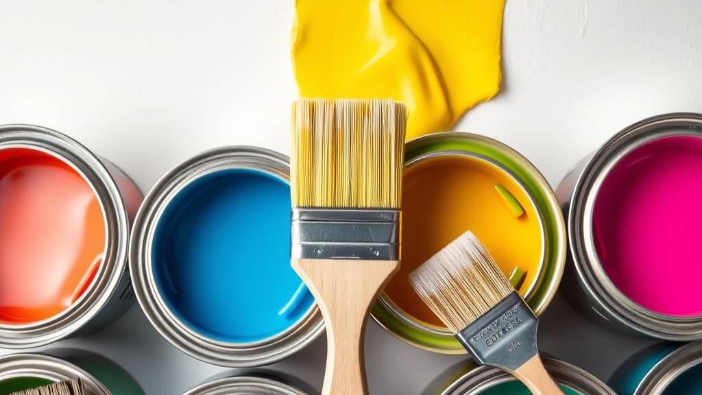 Открытые банки с краской смотреть онлайн