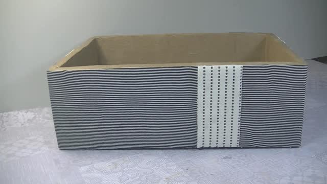 Декор картонных коробок от мусора до шедевра. смотреть онлайн