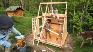 Мы ПОЙМАЛИ ИХ! ЖИВЕМ В ЛЕСУ и СТРОИМ ДОМ. НИКОЛАЙ ВАСИЛЕНКО В ГОСТЯХ