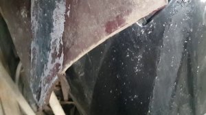 Удаление краски с пластикового бампера авто смывкой краски КраскиНет 1 часть