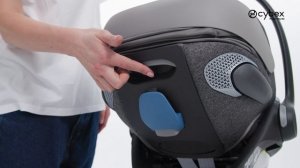 Регулировка спинки автокресла Cybex Cloud T
