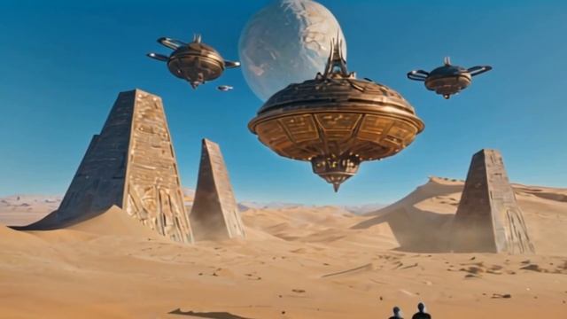 Futuristic Worlds Futuristic Landscape In Sci-Fi AI Short Film - AI Visionary Creations