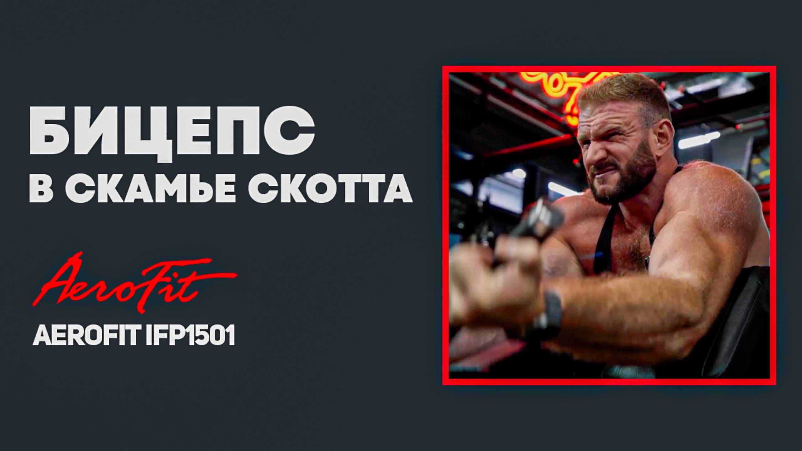 БИЦЕПС в Скамье Скотта с Линдовером Impulse IFP1501 смотреть онлайн