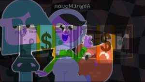 Lily & Zari money money cash edit