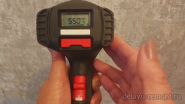 Строительный фен Bosch, управление. Обзор. Часть 2. смотреть онлайн