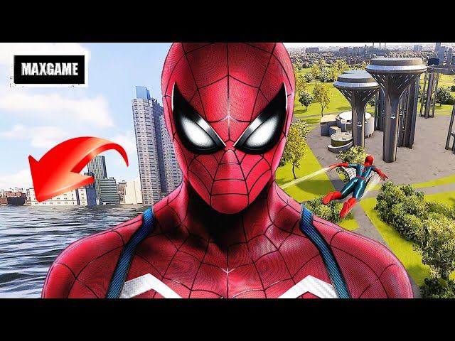 Как выйти за карту в Marvel's Spider-Man 2 | Новый район, затопленный город и край мира смотреть онлайн