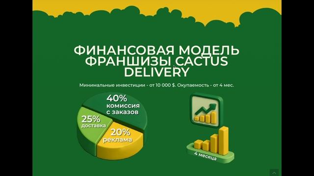 Креативный сайт на тему франшизы CACTUS / Портфолио веб-мастера, заказать сайт, создать сайт.
