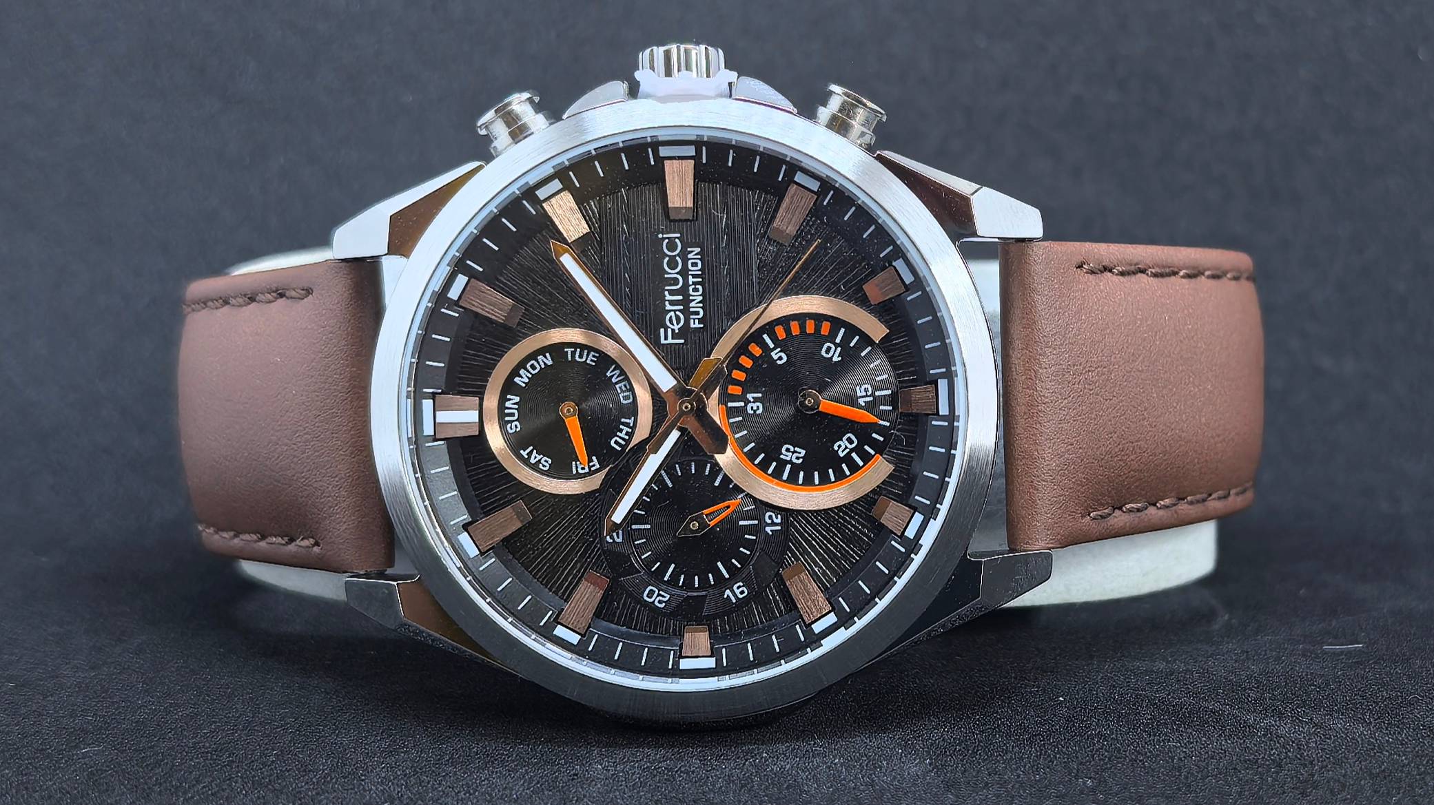 Часы мужские FERRUCCI 03511-05 смотреть онлайн