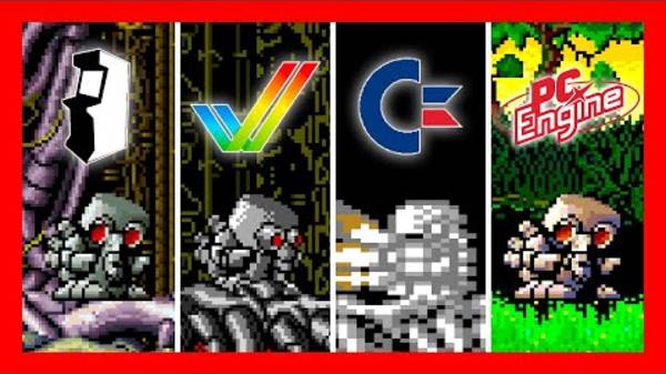 Atomic Robo-Kid — сравнение версий аркада, Amiga, Atari ST, C64, Genesis, X68000 и другие 🔥🤖