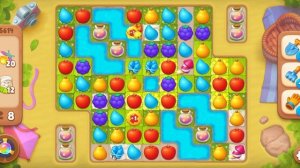 5614 уровень Gardenscapes