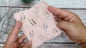 70 //Супер простой и красивый ажурный узор