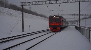 Служебный электропоезд ЭР9Е-4057/4058