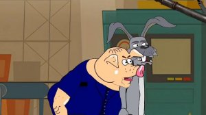 Анекдот как заяц и волк от работы филонили