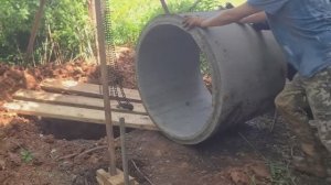 Со всеми миграционными делами забыла расказать как мы септик копали