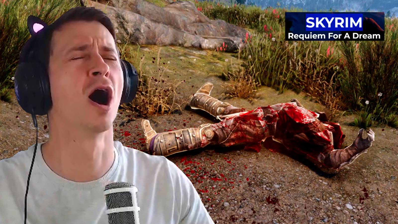 Skyrim #23 Requiem For A Dream RFAD 2025 Mr. Cat. Изгои. смотреть онлайн