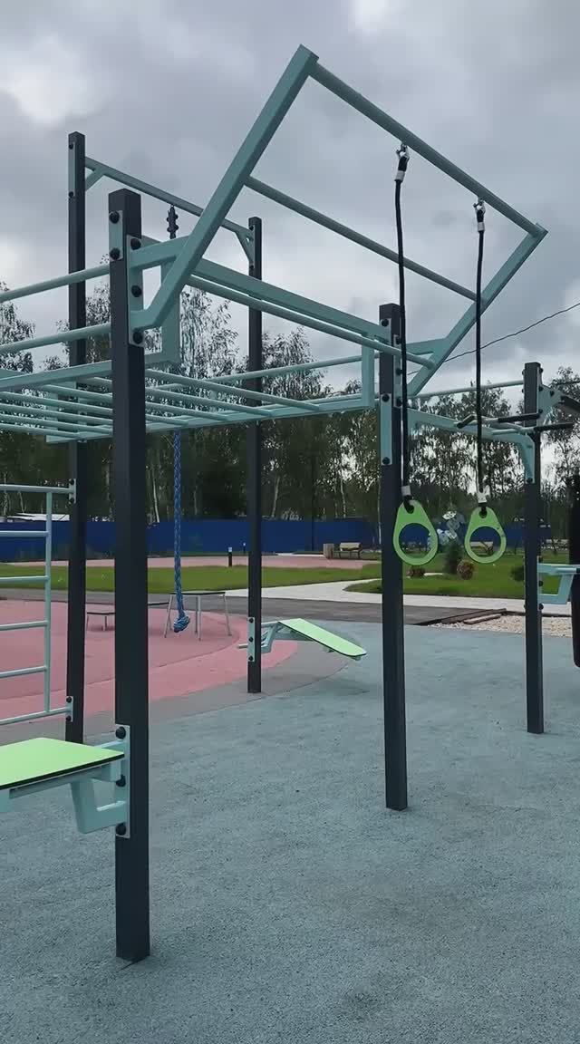 Кроссфит комплекс, качели, уют и стиль в каждом элементе. IOАМЕТ — делаем пространства живыми ✨