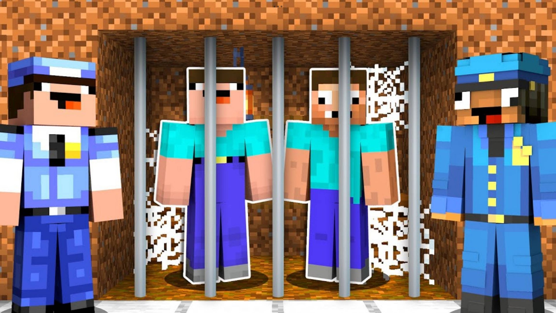 Нуб и про побег из нубской тюрьмы в Майнкрафте DakPlay ДакПлей ДакПлей DakPlay смотреть онлайн