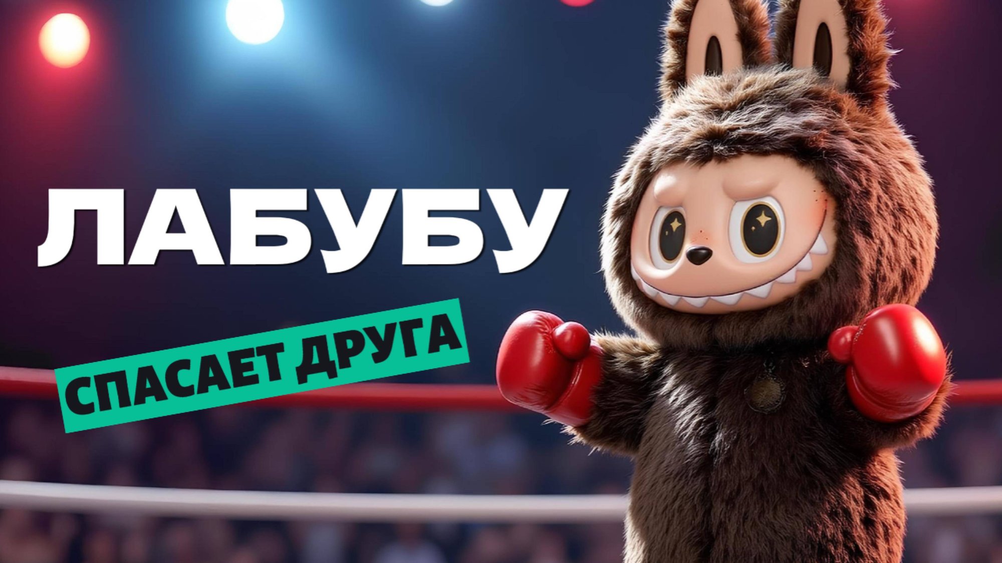 🎬 ЛАБУБУ СПАСАЕТ ДРУГА🥊💜МУЛЬТФИЛЬМ ПРО ЛАБУБУ смотреть онлайн