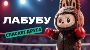 🎬 ЛАБУБУ СПАСАЕТ ДРУГА🥊💜МУЛЬТФИЛЬМ ПРО ЛАБУБУ