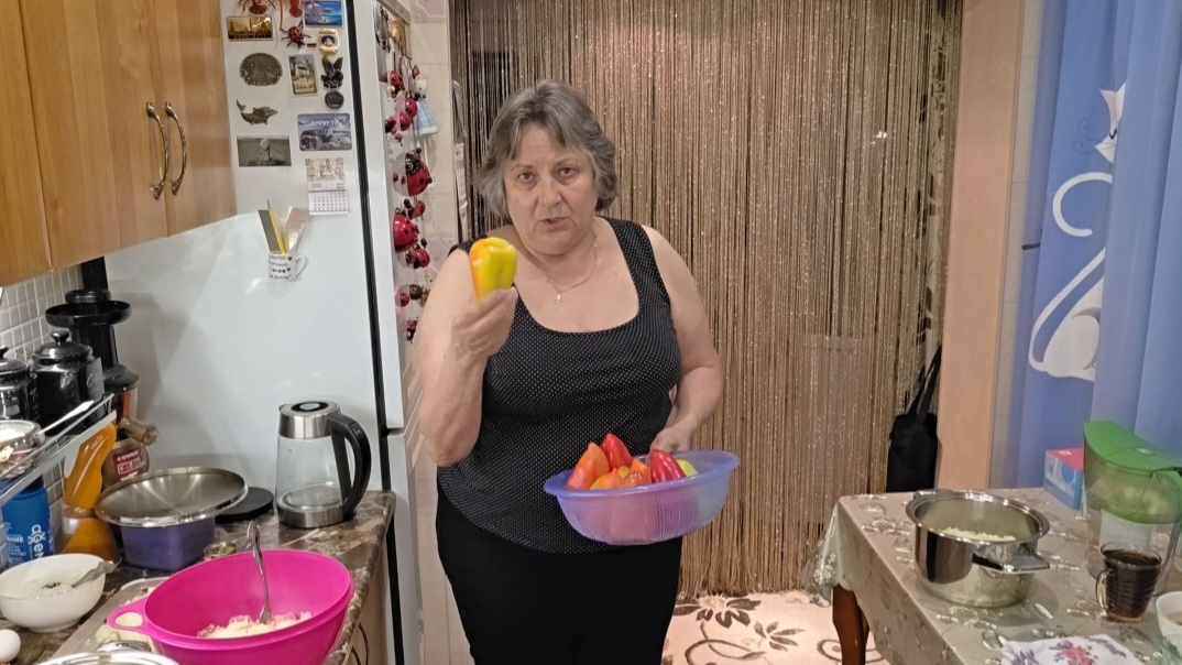 И снова перцы с борщём. смотреть онлайн