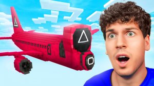 МЫ ПОПАЛИ В САМОЛЁТ НАДЗИРАТЕЛЕЙ И ЕДВА ВЫЖИЛИ В МАЙНКРАФТ!