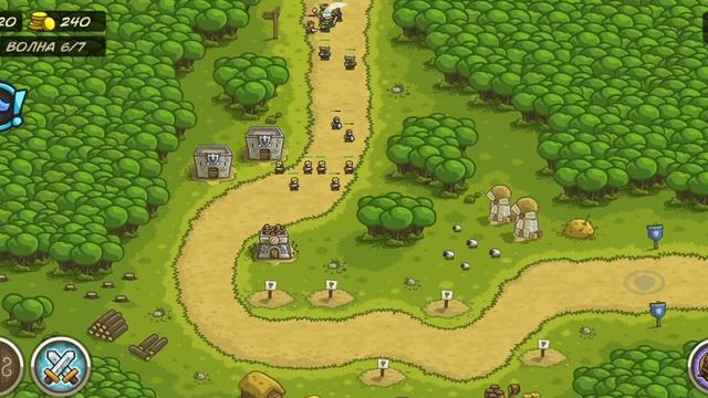 выживаю в Kingdom Rush первая часть