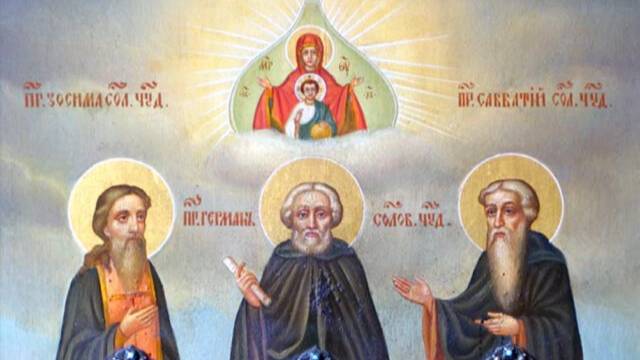 Перенесения мощей преподобных Зосимы, Савватия и Германа Соловецких смотреть онлайн