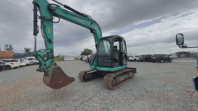 Универсальный экскаватор Kobelco SK60SR, 2010 год смотреть онлайн