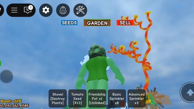 Гигантский Burning 🌱 Bud