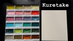 Kuretake - что за зверь из Японии!? Сравниваю эту краску с Белыми Ночами, дедовской и Holbein!