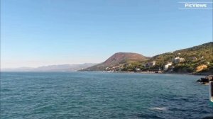 Крым Алушта посёлок Утёс сегодня 21 августа 2025. Море и погода в Крыму сейчас. Пляжи Карасан