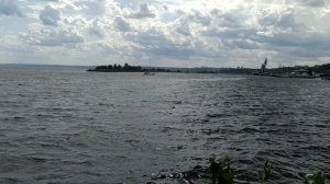 Прогулка по берегу реки Волга в Ульяновске, 17.08.2025