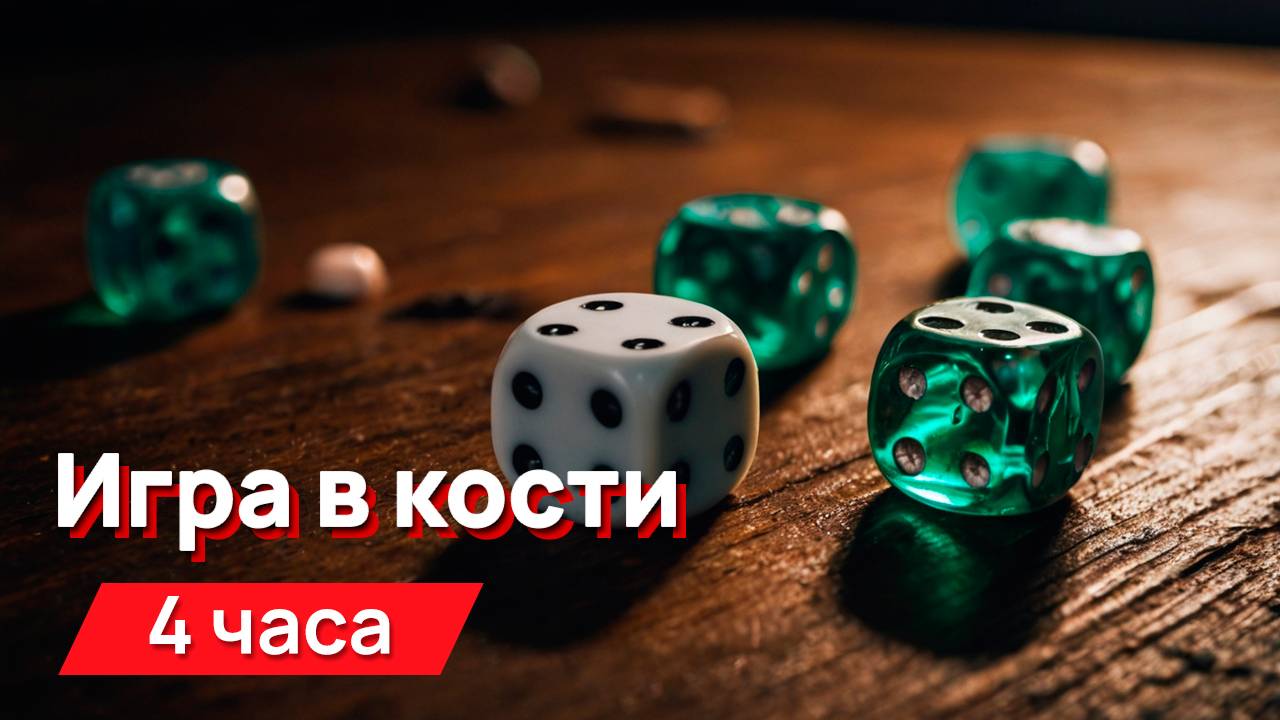 Звуки для соседей - игра в кости, звуки кубиков с промежутками смотреть онлайн