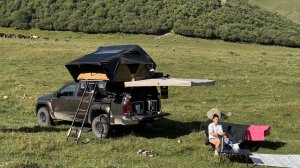 Автопутешествие без границ. палатка, кухня и душ в машине. Обзор оверленд пикапа.