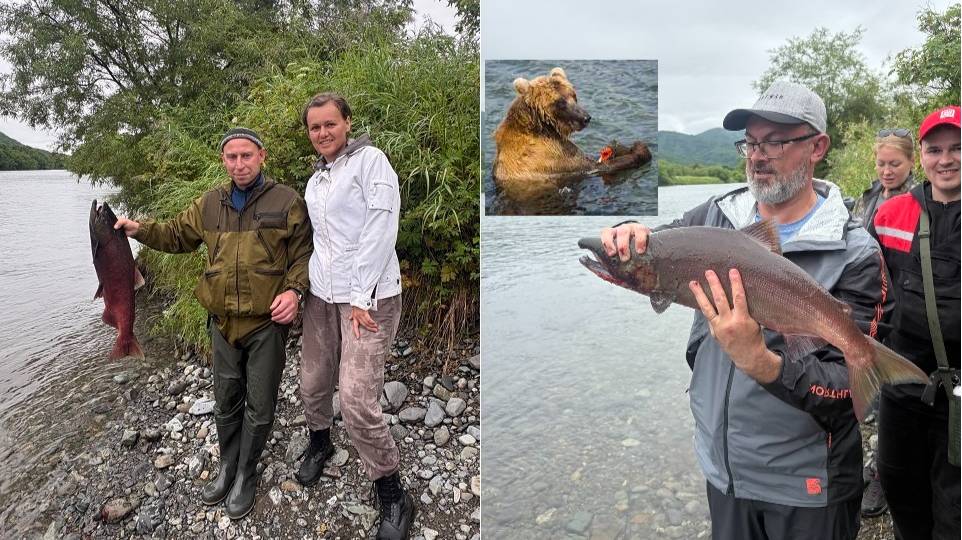 Рыбалка с МЕДВЕДЯМИ. Камчатка 07.2025 г. Часть 3😍💪💯💢💥🐆🐆🐆🇷🇺🇷🇺🇷🇺