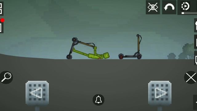 Играю в Melon Sandbox. Опасные трюки на самокате смотреть онлайн