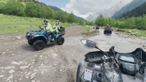 ПРИКЛЮЧЕНИЯ на квадроциклах в Арзызе. часть 2