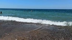 На море в Николаевке добавилось развлечений. И людей) Последняя декада августа, 2025