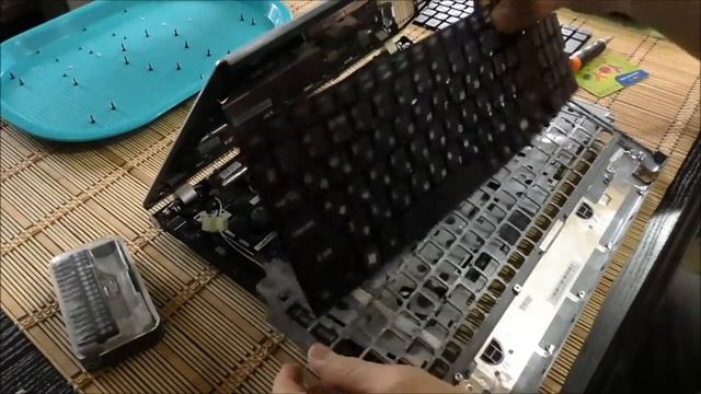 Как заменить клавиатуру для ноутбука Acer V3-571G чёрная, без рамки смотреть онлайн