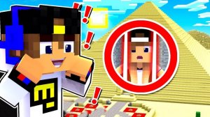 24 ЧАСА в ГИГАНТСКОЙ ПИРАМИДЕ ПОБЕГ в МАЙНКРАФТ ! НУБ И ПРО ВИДЕО ТРОЛЛИНГ MINECRAFT  Евгенбро