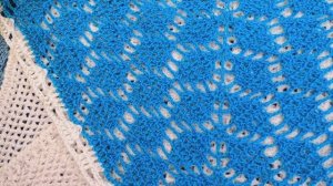 ШАЛЬ  , БАктус , косынка  "Листочки " , вязание КРЮЧКОМ по схеме