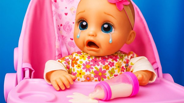 Пупс Анабель приглашает подружек на суп! Веселый обед с друзьями!