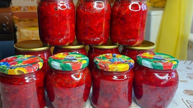 Зимой пальчики оближешь! Борщ на зиму делаю только так! Вкусная заправка для борща на зиму смотреть онлайн