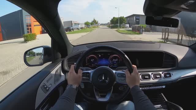 Mercedes-Benz GLE350e 2021 POV TEST DRIVE смотреть онлайн